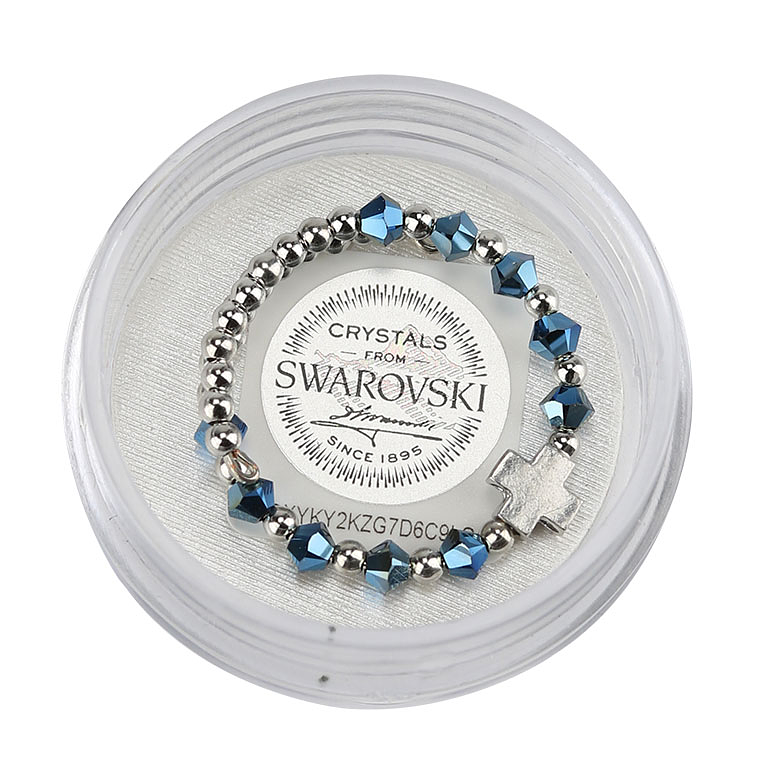 Swarovski catholic ring 1