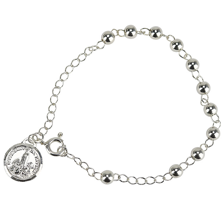 Catholic Bracelet Appearance of Fatima - 925 Silver 1