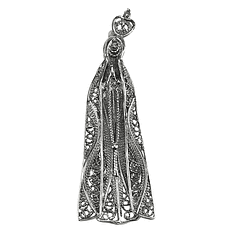 Medaglia Madonna di Fatima - Argento 925