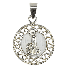 Medalla de Madre Perla - Plata 925