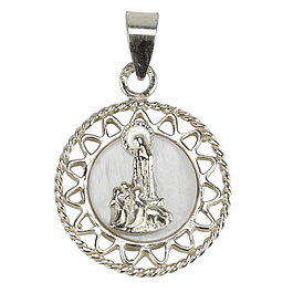 Medalha Madre Pérola - Prata 925
