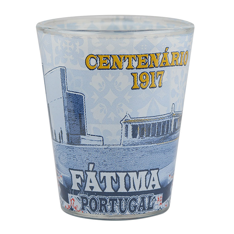 Vaso de chupito de Fátima Portugal 1