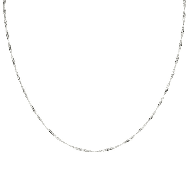 Interlaced chain - Silver 925 2