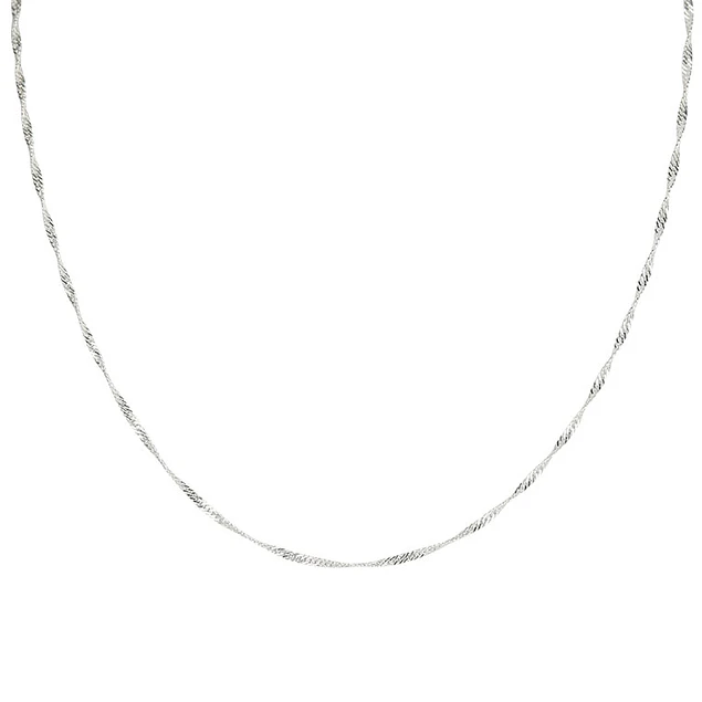 Interlaced chain - Silver 925