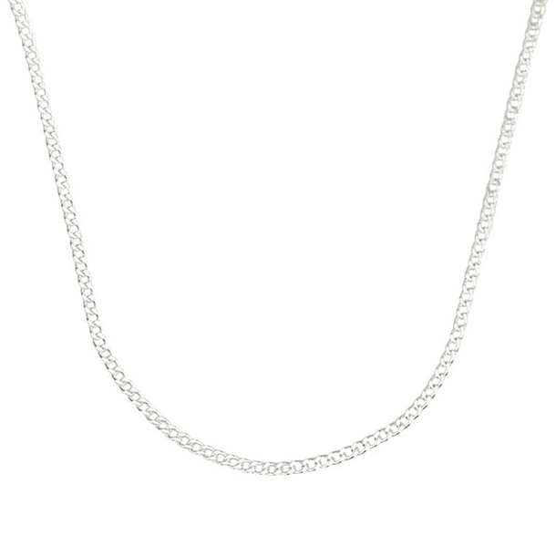 Simple chain with clasp - 925 Silver 1