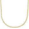 Simple golden silver chain - 925 Silver