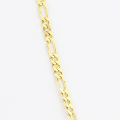 Golden sterling silver chain - 925 Silver