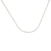 Silver chain interlaced - Silver 925
