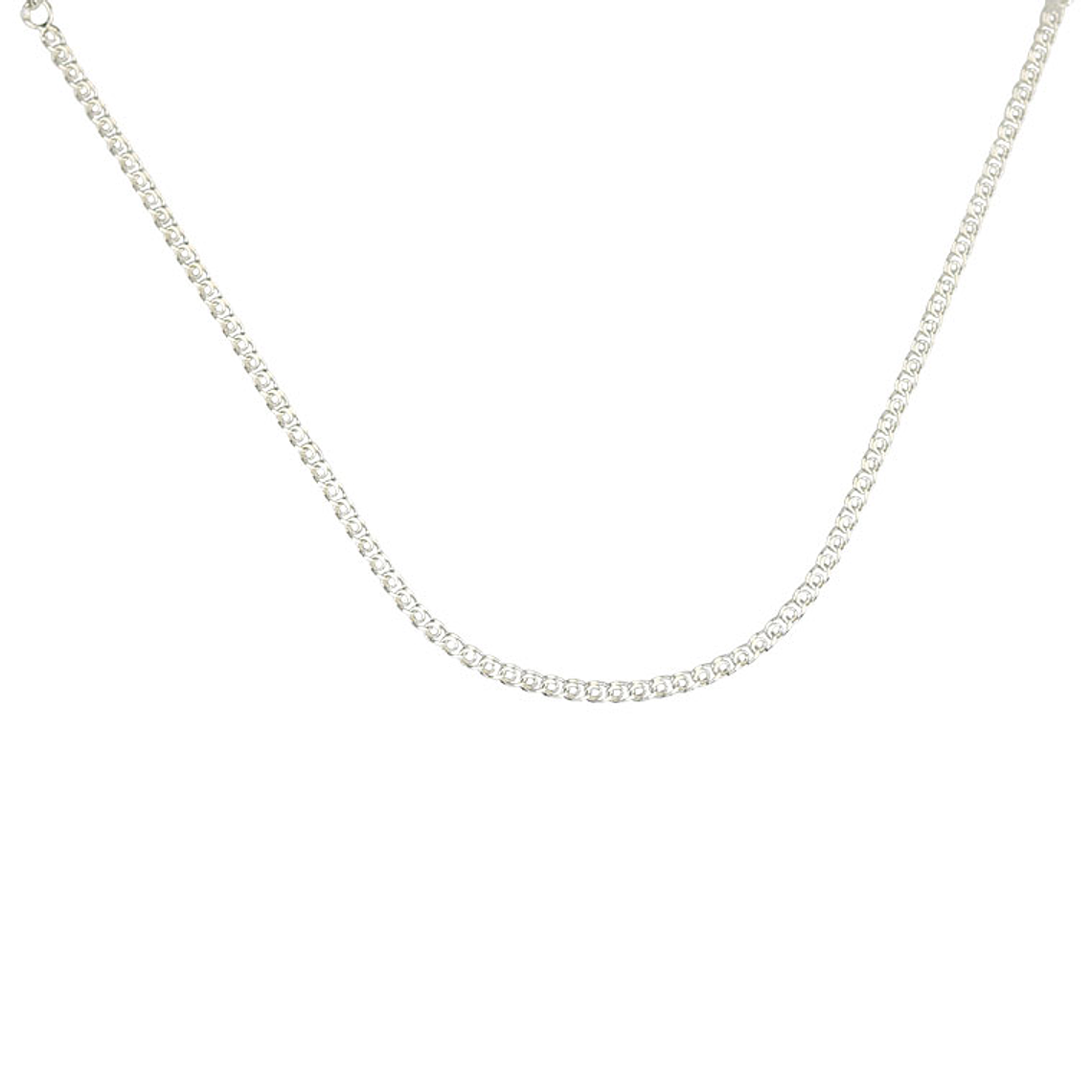 Silver chain interlaced - Silver 925 1