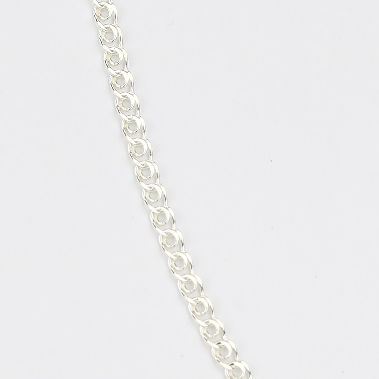 Silver chain interlaced - Silver 925 2