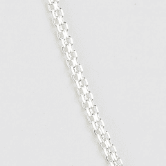 Thin double chain - 925 Silver