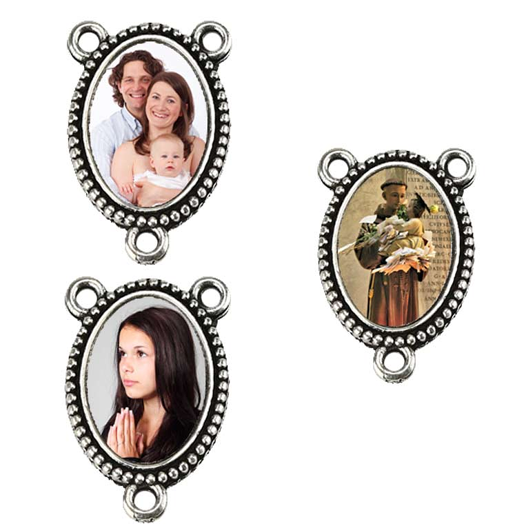 Customisable rosary center  2