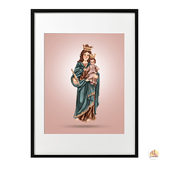 Our Lady Help of Christians Poster