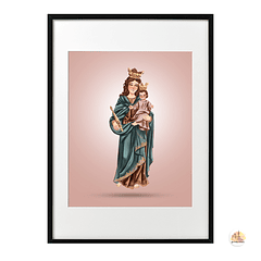 Nuestra Señora Auxiliadora Póster