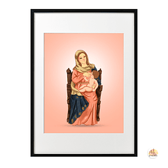 Poster Nossa Senhora da Nazaré