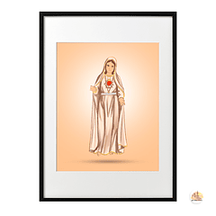 Poster del Sacro Cuore di Maria