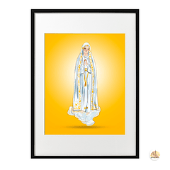 Poster Nossa Senhora de Fátima Capelinha