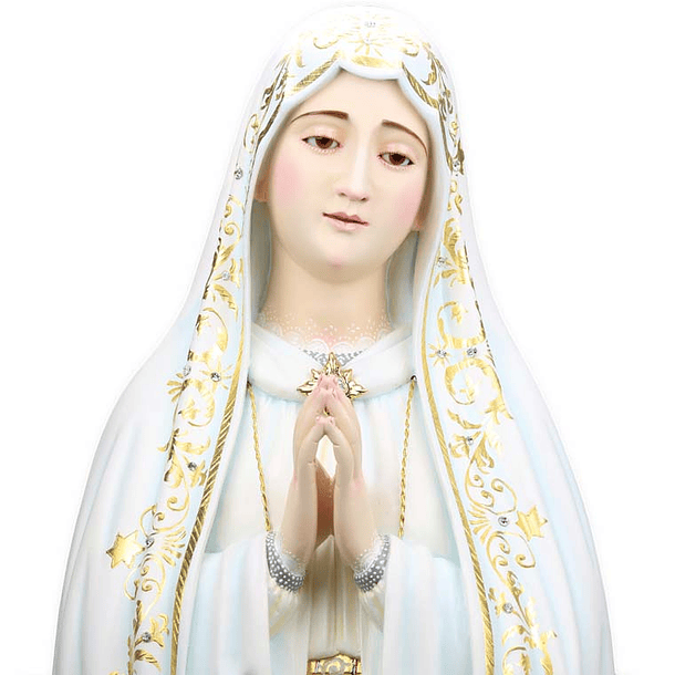Our Lady of Fatima Capelinha - Wood 105 cm 3