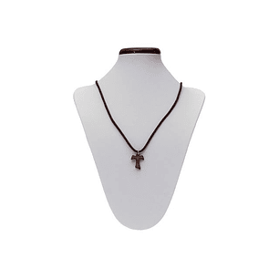 Necklace with Cross Tau Mini