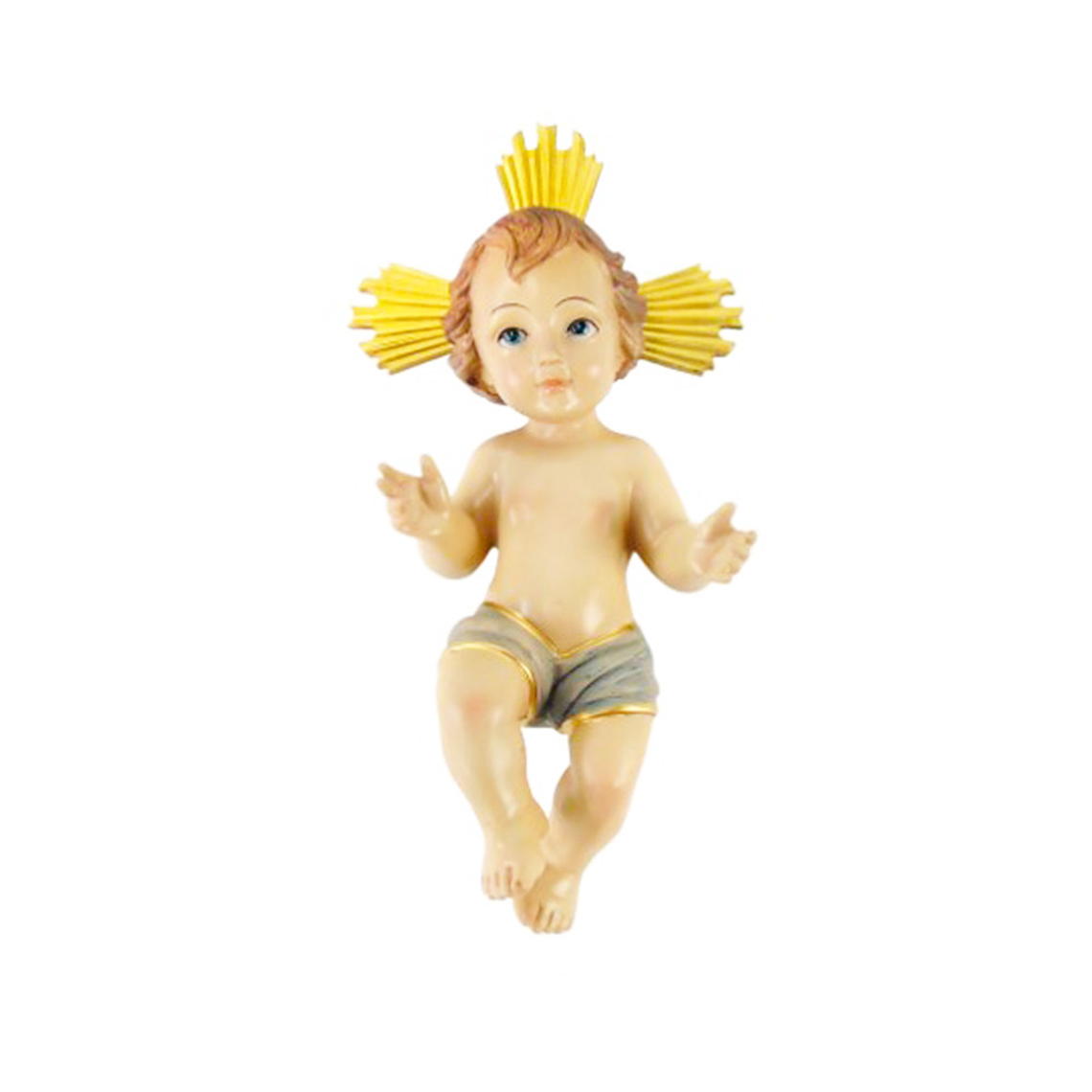 Infant Jesus lying down - 25 cm 1