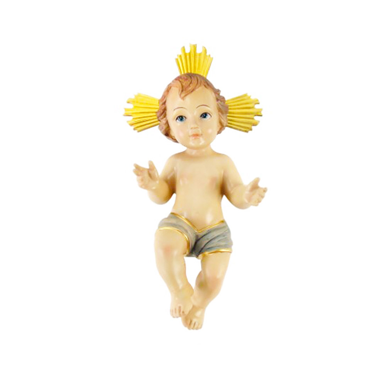 Infant Jesus lying down - 25 cm 1