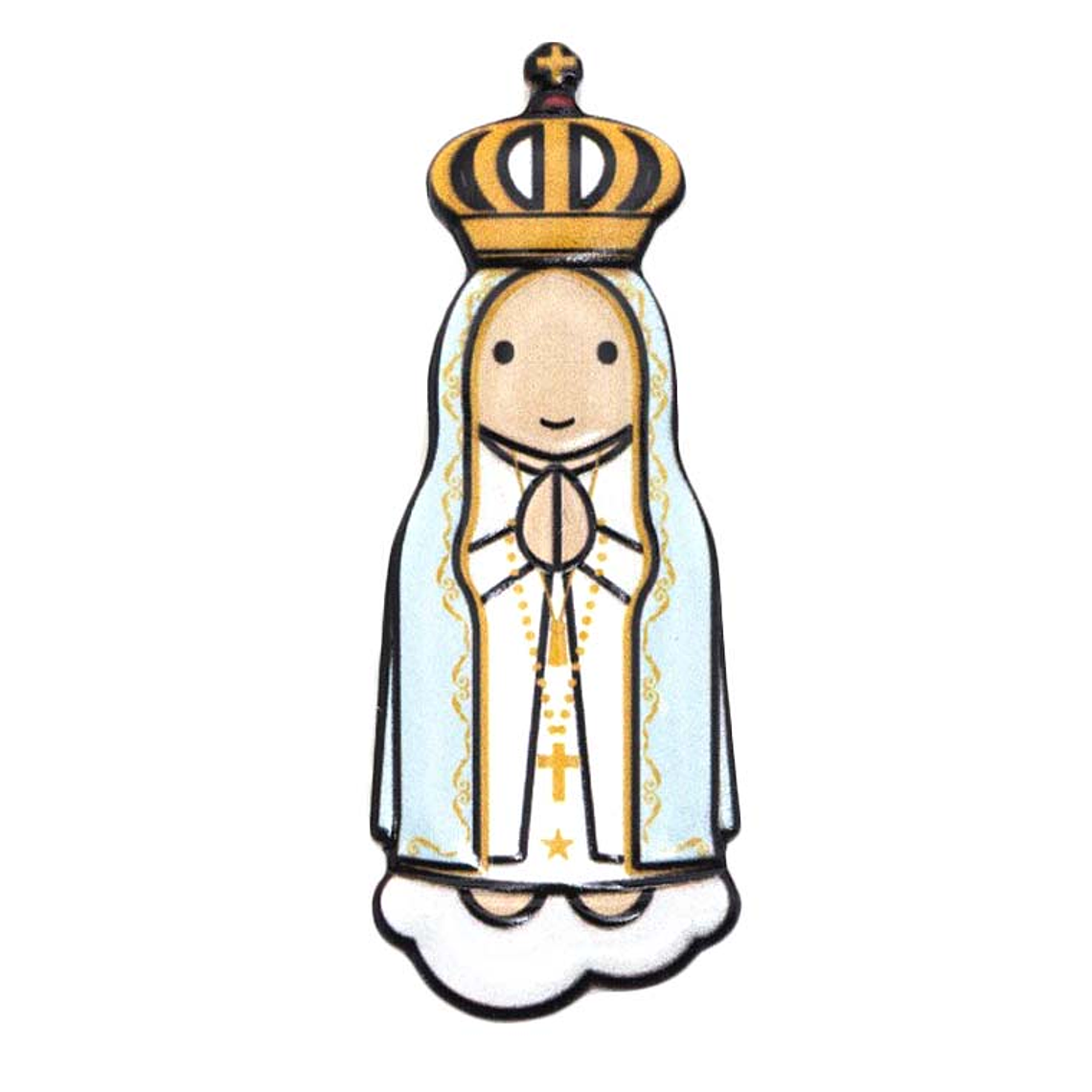 3D Magnet of Our Lady of Fatima 1