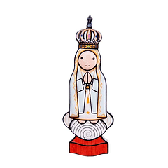 Magnete 3D della Madonna di Fatima Capella