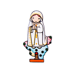 Imán 3D Nuestra Señora de Fátima Encina