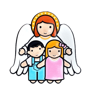 3D Magnet Guardian Angel