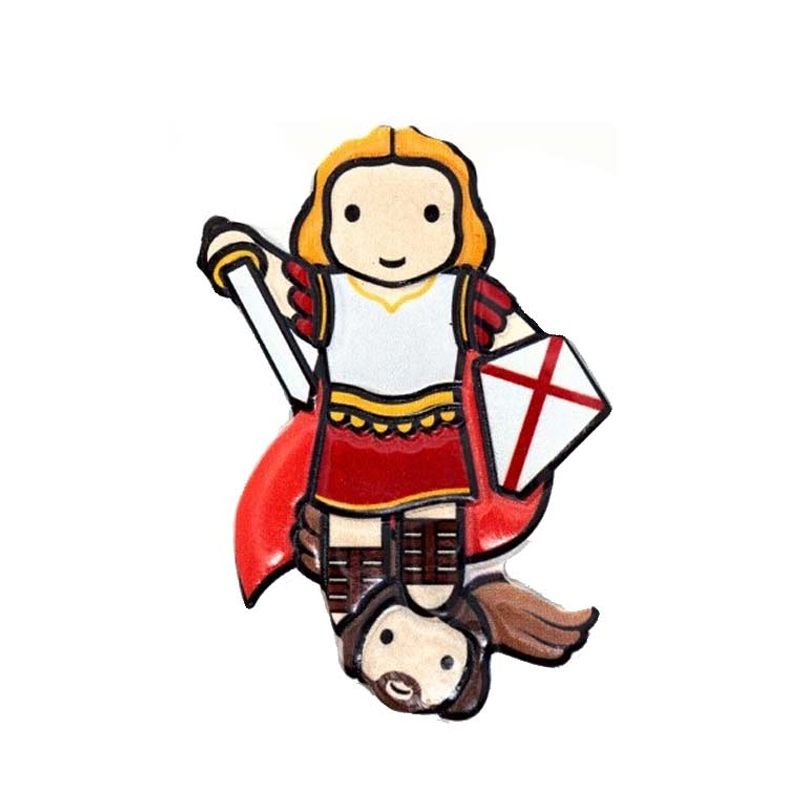 3D Magnet of Saint Michael the Archangel 1