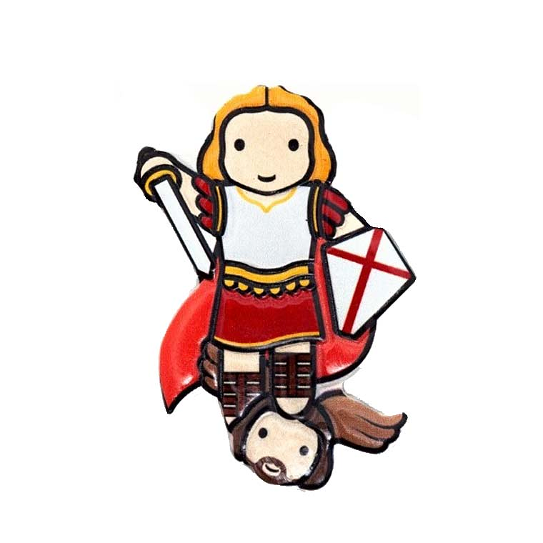 3D Magnet of Saint Michael the Archangel 1