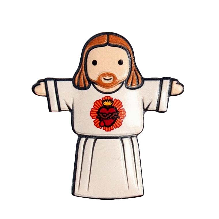 Imán 3D de Cristo Rey 1