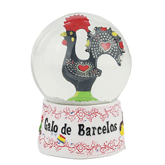 Boule d'eau Coq de Barcelos