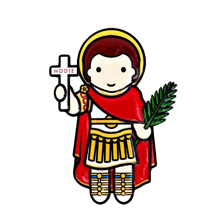 3D Magnet of Saint Expeditus 1