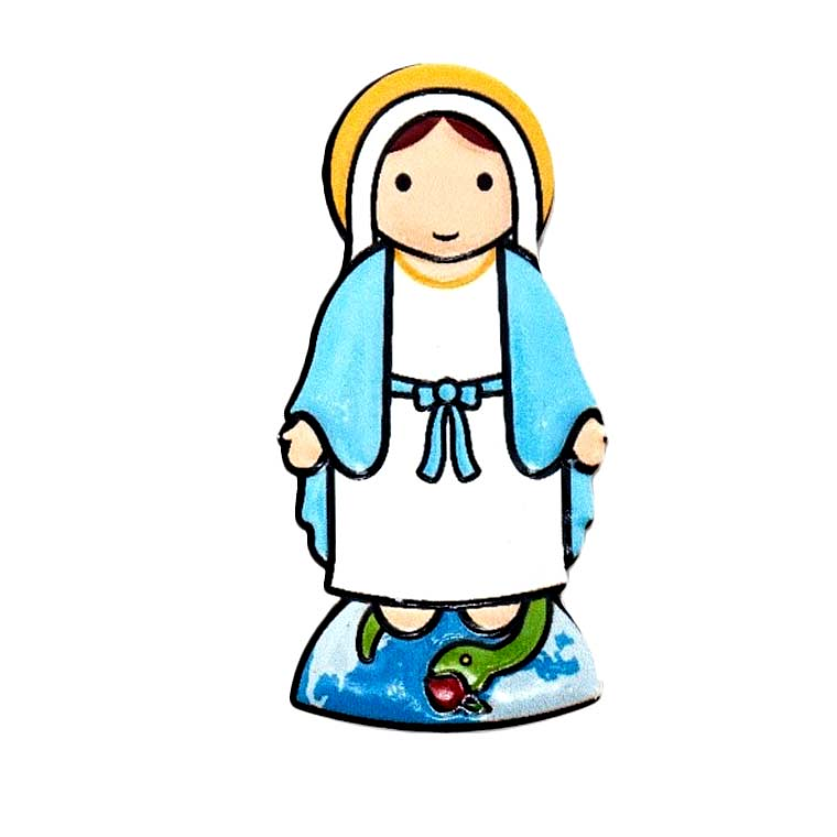 3D Magnet of Our Lady of Graces 1