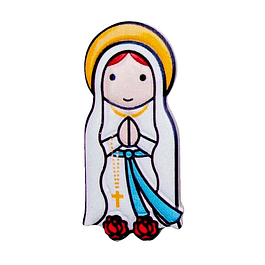 Íman 3D de Nossa Senhora de Lourdes
