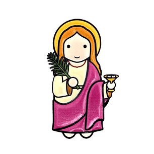 3D Magnet of Saint Lucy