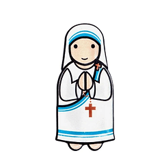Aimant 3D Mère Teresa de Calcutta