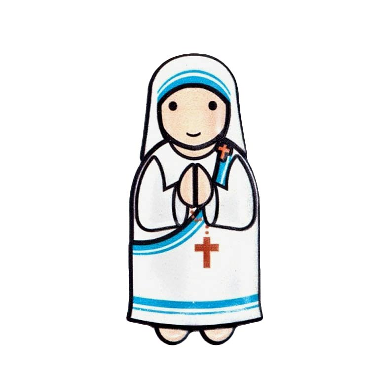 Mother Teresa of Calcutta 3D Magnet 1