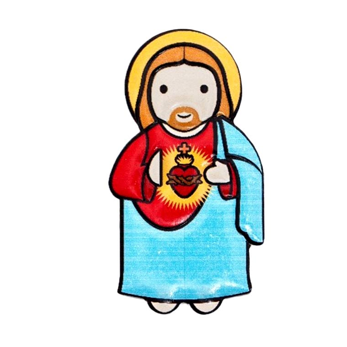3D Sacred Heart of Jesus Magnet 1