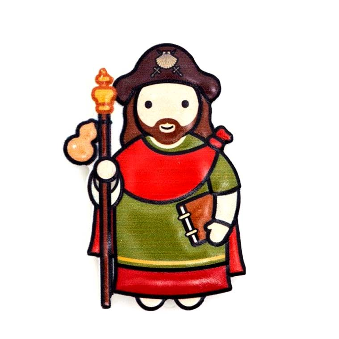 3D Magnet of Santiago de Compostela 1