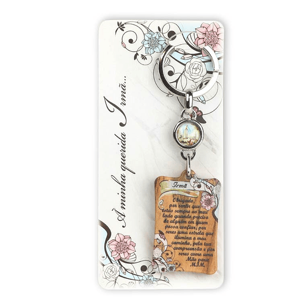Chaveiro de Fátima para Família 3
