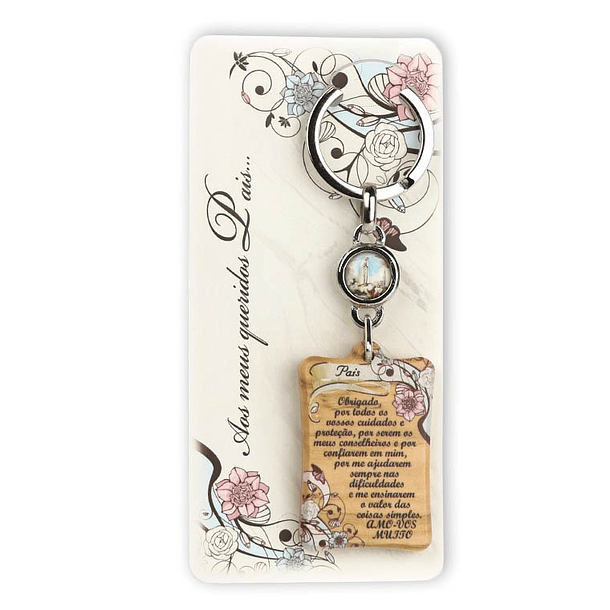 Chaveiro de Fátima para Família 9
