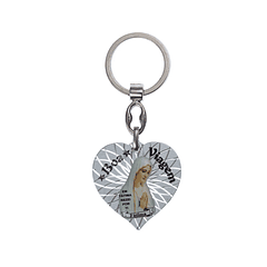 Porte-clés en forme de coeur