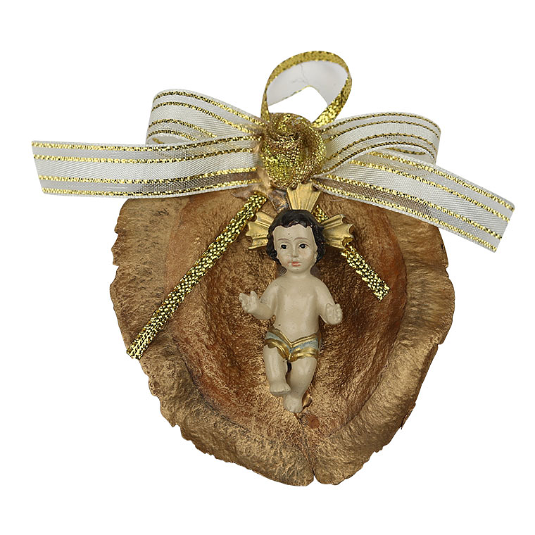 Niño Jesús en hoja seca 1