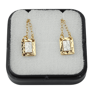 Scapular with gold foil