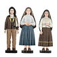 Three little shepherds of Fátima - Wood - thumbnail 1