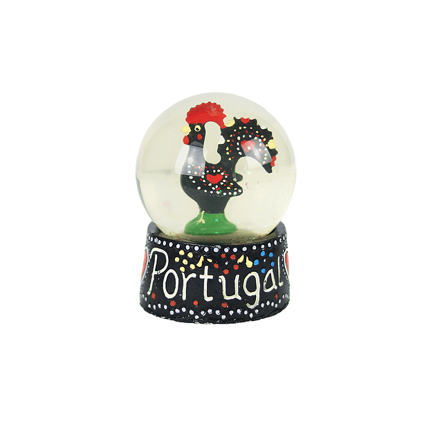WATER GLOBE WITH BARCELOS GALO 10CM 1