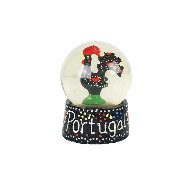 GLOBO DE AGUA C/GALO BARCELOS 10CM 1