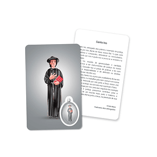 Carte de prière Saint Yves